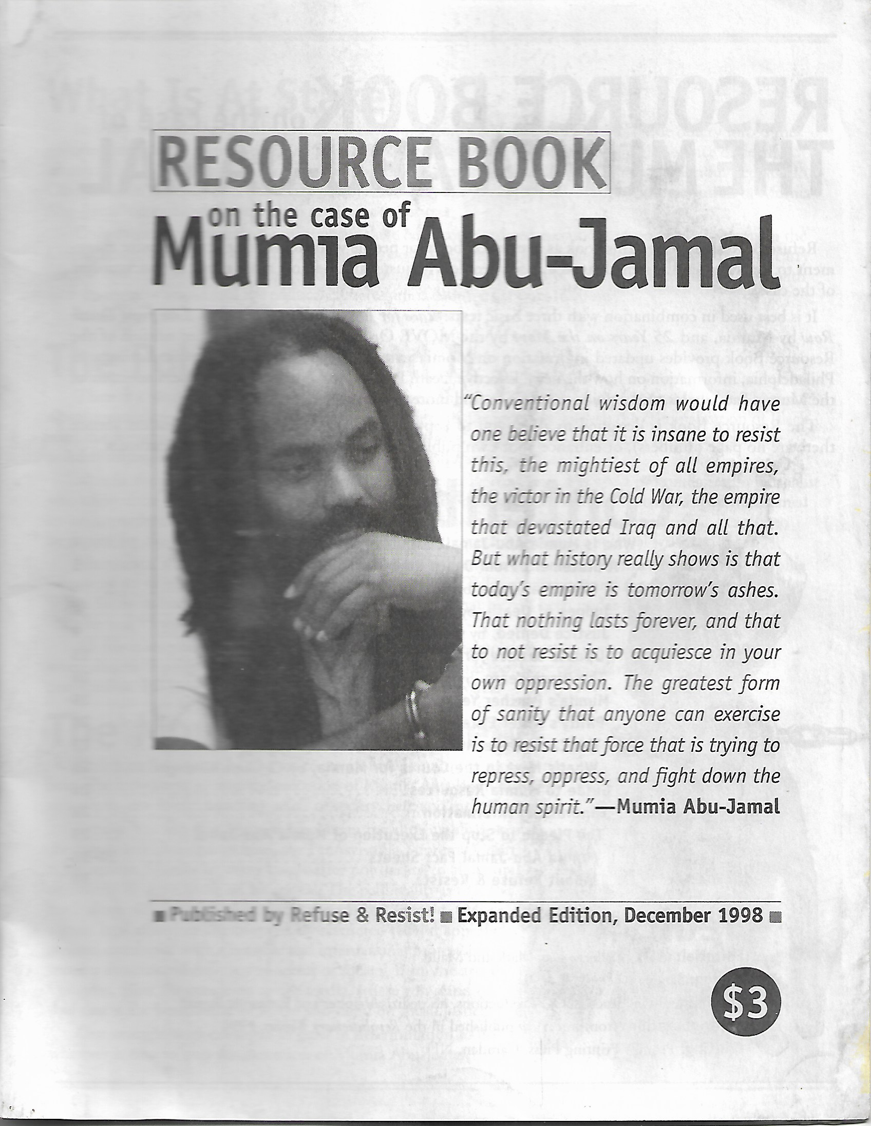 Resource book of the case Mumia Abu-Jamal